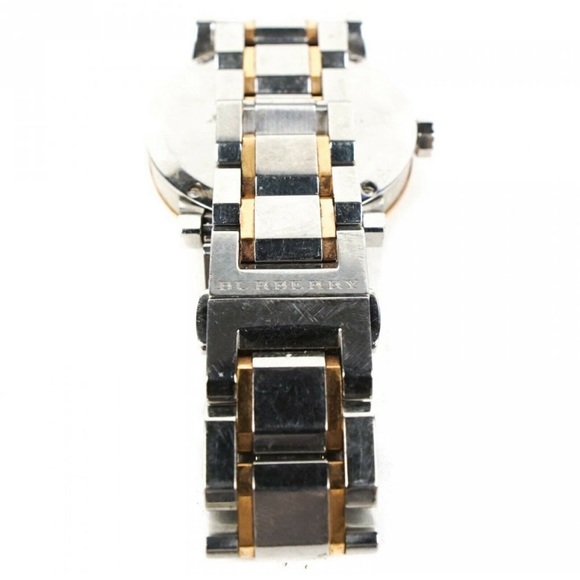 Authentic Burberry City Watch Gold Bezzle